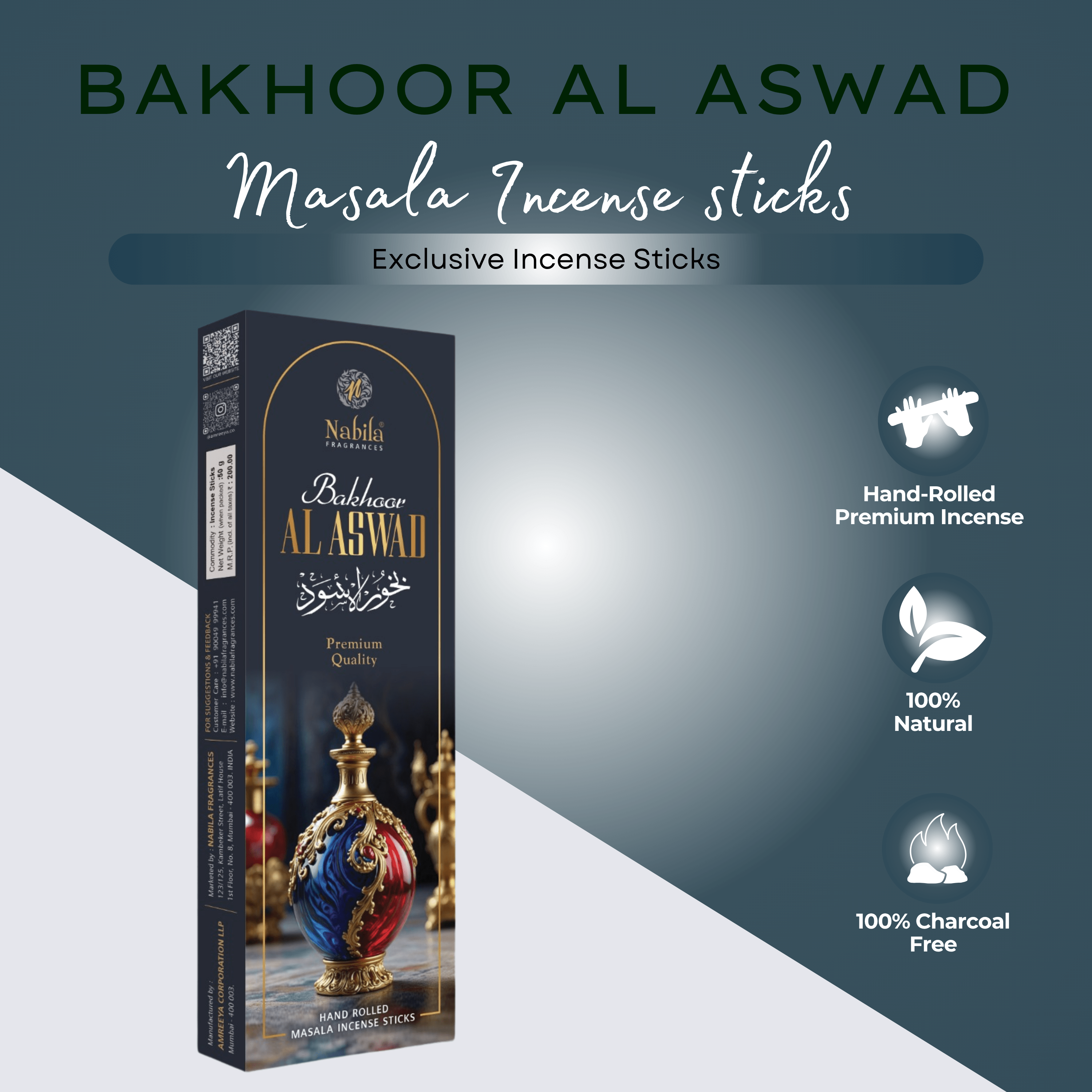 Amreeya Masala Incense Sticks – Premium Sample Pack Collection - 5 & 15 Fragrances Pack