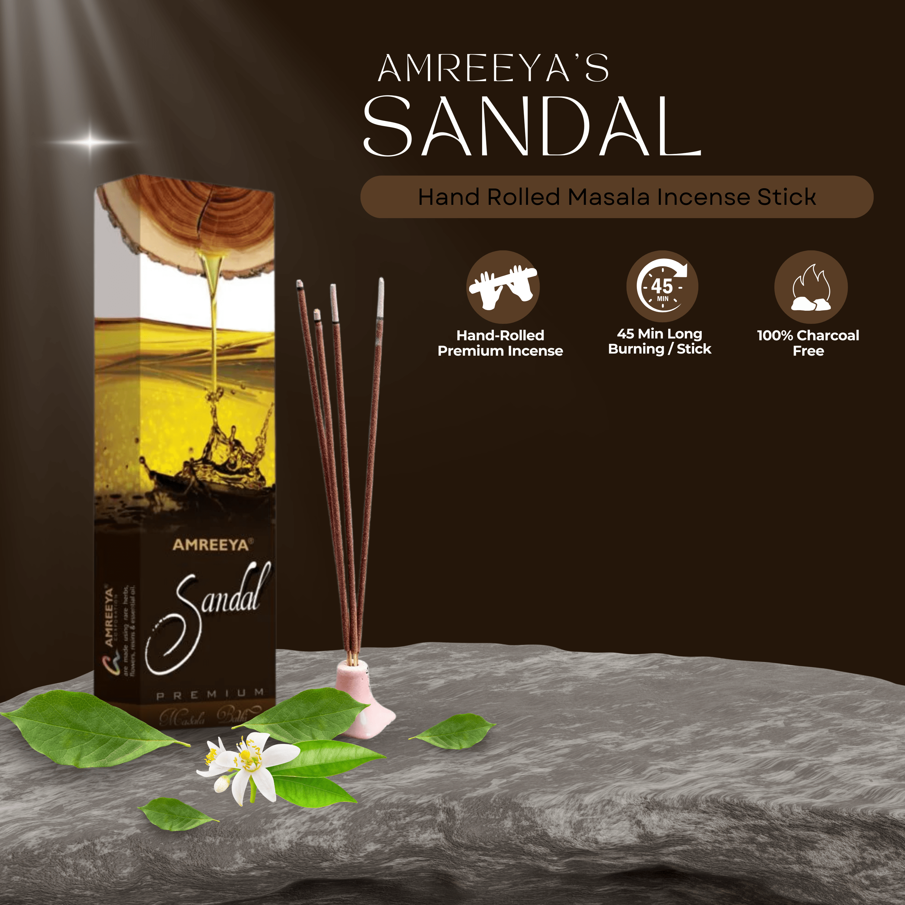 Amreeya Royal Masala Collection– Luxurious Aroma Sticks Combo - Pack of 5