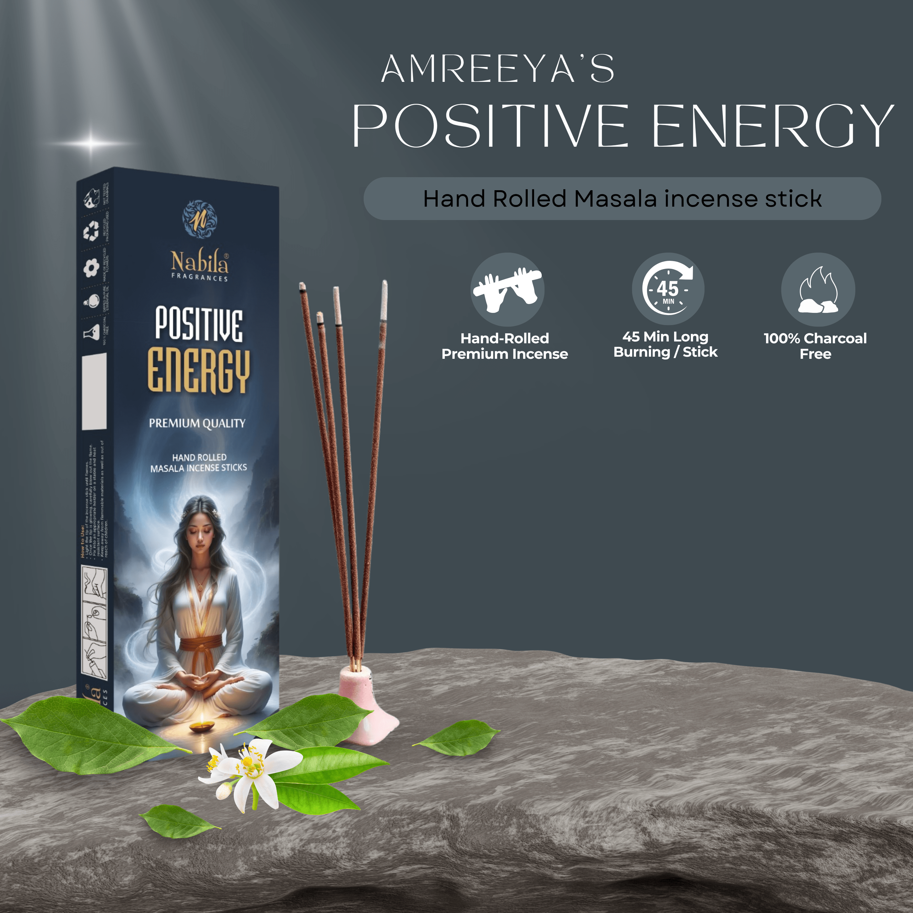Amreeya Corporate Wellness Collection – Stress Relief, Focus & Signature Fragrance | Pack of 4