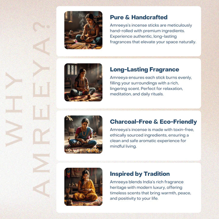 Amreeya Fruit Basket incense sticks Combo - Pack of 4 ACL/INC/009