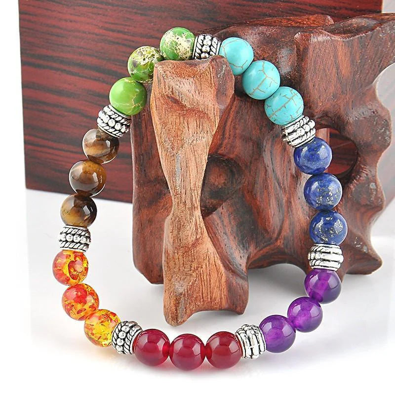 Amreeya 7 Chakra Healing Crystals Bracelet